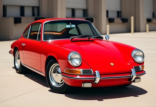 Fully restored 1965 Porsche 911 in red